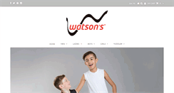 Desktop Screenshot of mywatsons.com