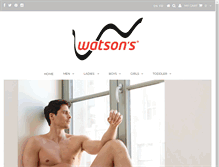 Tablet Screenshot of mywatsons.com